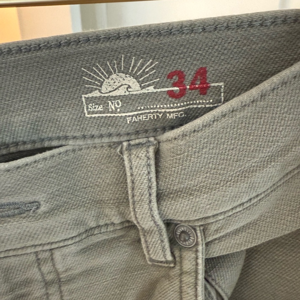 Men’s Faherty Terry 5 pocket pants